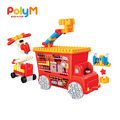 【德國PolyM】消防卡車積木組_1