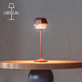 【義大利UBIQUA】Stone 幾何現代風USB充電式檯燈-多色可選_2