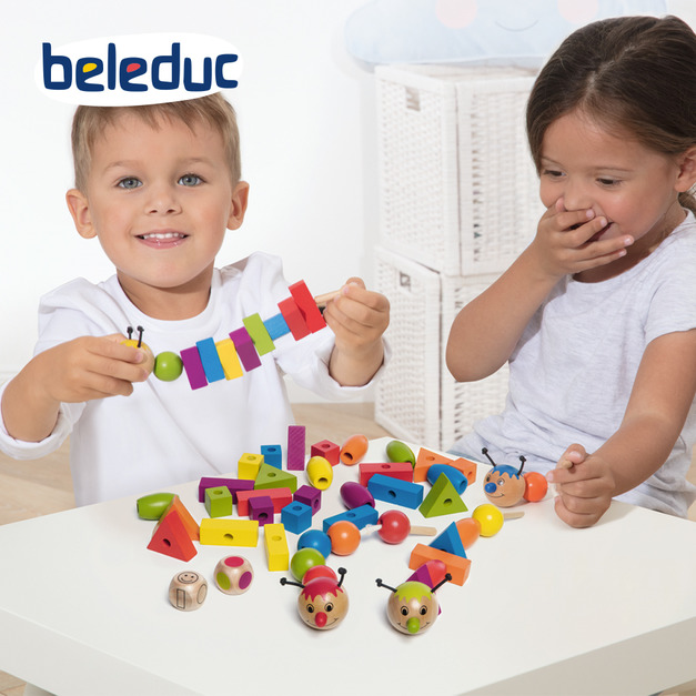 【德國Hape】beleduc貝樂多 桌遊-毛毛蟲遊戲