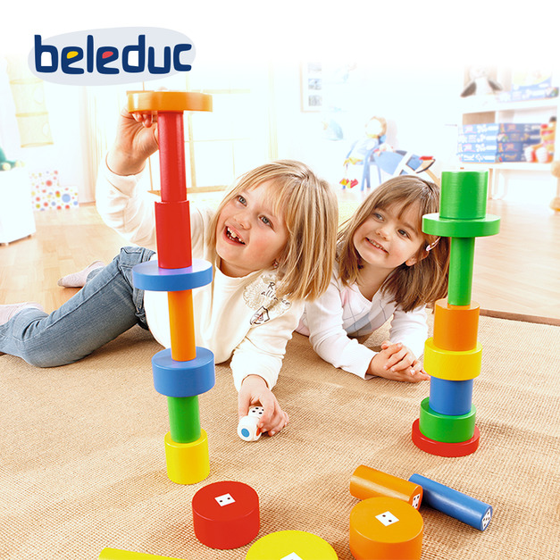 【德國Hape】beleduc貝樂多 大號疊高遊戲