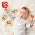 【德國Hape】嬰幼兒安撫搖鈴五件組