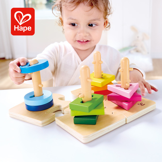 【德國Hape】幾何分類拼圖