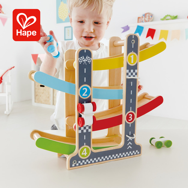【德國Hape】軌道溜溜車