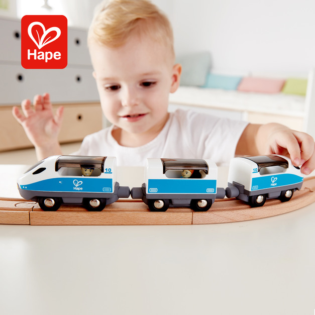 【德國Hape】城市科技列車(7件組)