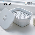 【日本ISETO】日製方形伸縮折疊式洗衣浸泡桶(附蓋)-7L-多色可選_2