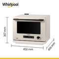 【Whirlpool惠而浦】Coloris系列 26L 8合1全能變頻氣炸蒸烤微波爐 MWP269TMT_6