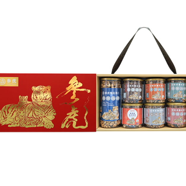 參虎吃不停-爆紅薏仁堅果精裝禮盒（堅果1入）