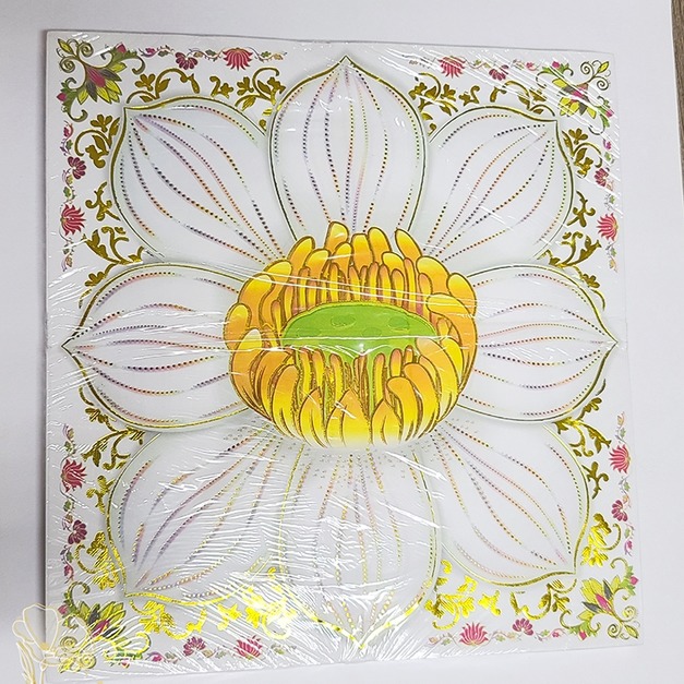 心 蓮 - (月牙白)