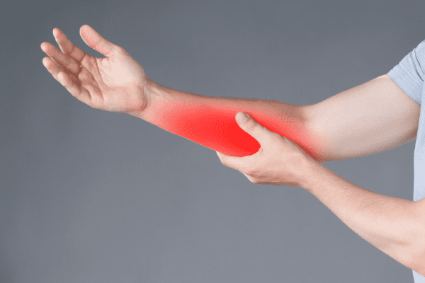 肌肉發炎示意圖