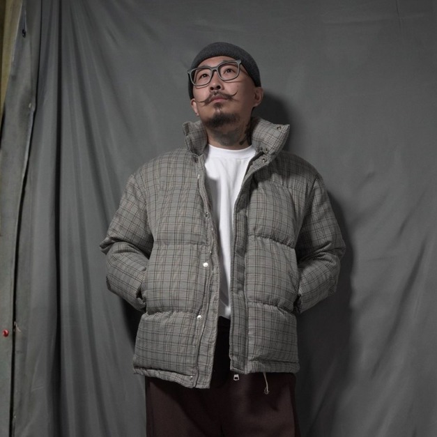 燈芯絨經典格紋外套/Classic Plaid Corduroy Jacket