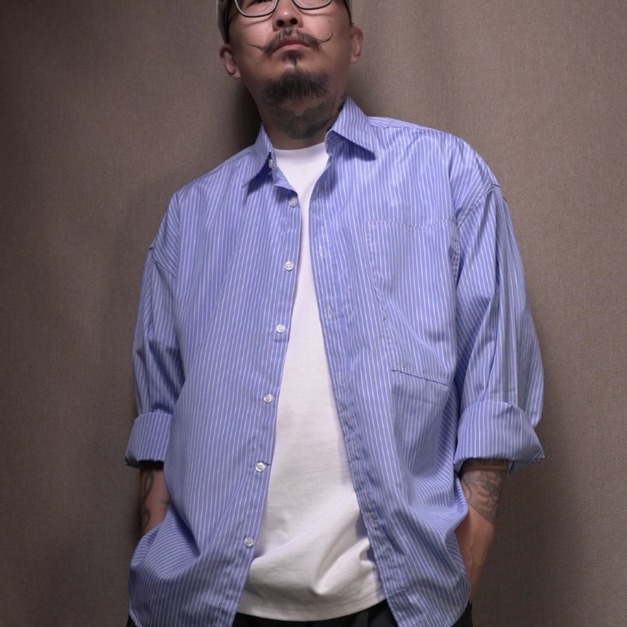 慵懶感線條襯衫 The Languid Striped Shirt