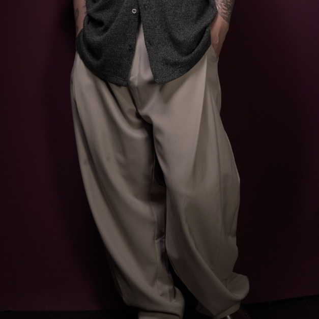 復古西裝褲 Vintage Pleated Tailored Trousers