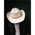 手工編織硬挺巴拿馬牛仔帽 Handwoven Panama Cowboy Hat