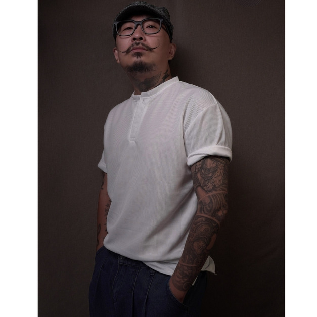 WAFFLE HENLEY 01  華夫格亨利領