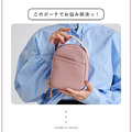 YOLI日本代購 LIZDAYS 自立直式手提化妝包 縱型收納包 拆卸網袋 刷具包 日本直送_1
