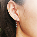 585K金｜氣質垂綴大中小鑽耳環 JN1420_1