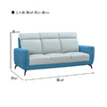 ｜亞倫 3人沙發｜_1