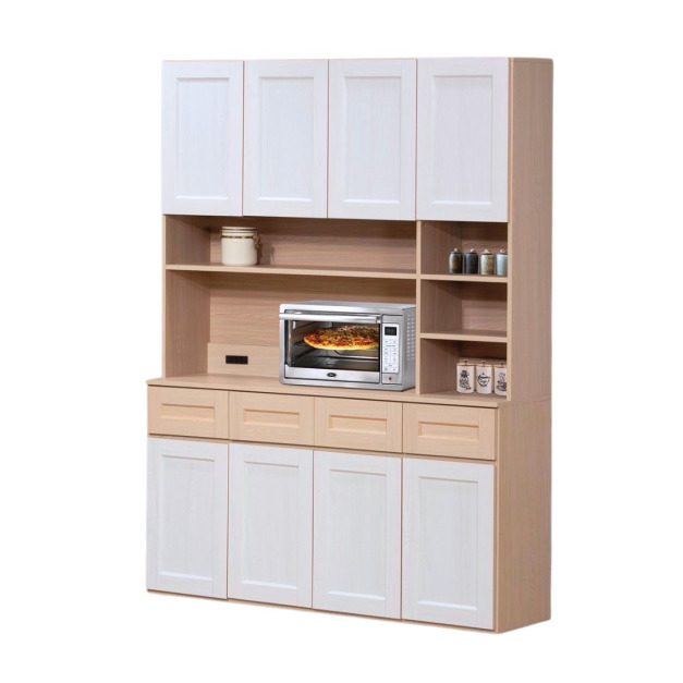 ｜奶油5尺餐櫃(整組)｜