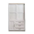 ｜南法鄉村4X7推門衣櫃｜