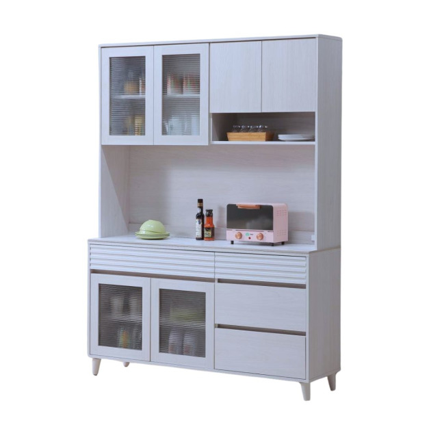 ｜侘寂風5尺岩板餐櫃(整組)｜