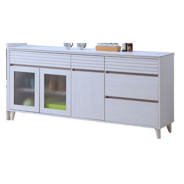 ｜侘寂風6尺岩板餐櫃(下座)｜