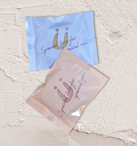 限定優惠買2組送1組 -〔台灣製.點心袋.餅乾袋 12 x 9 cm〕-Special for you(米/藍)-100個