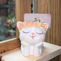 多肉盆器-花圈貓_2