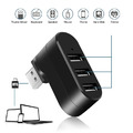 USB HUB 2.0 三孔擴展器 高速旋轉充電 多設備同時使用_1