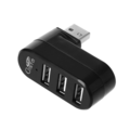 USB HUB 2.0 三孔擴展器 高速旋轉充電 多設備同時使用