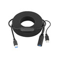 [工程級用線]USB延長線 USB USB延長 USB3.0 20米延長 自帶晶片_1