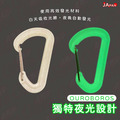 【OUROBOROS】夜光登山扣 D字扣_4