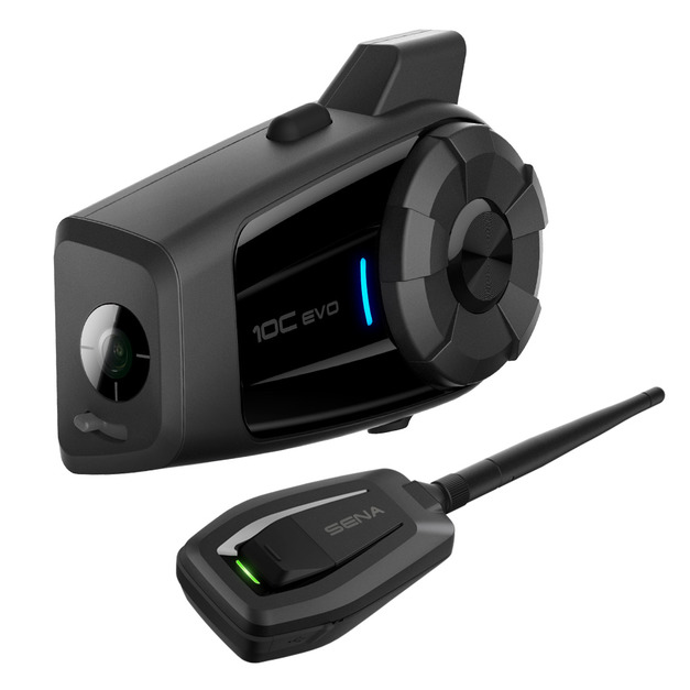 SENA 10C EVO 重機藍牙4K攝影及通訊系統 & +MESH 藍牙轉網狀對講轉接器