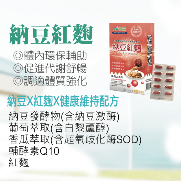 納豆紅麴