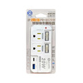 【TR-52PLC】 3P-2開2插 智慧型充電轉接器 20W PD+QC 4埠_2