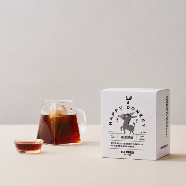 【拿鐵推薦】 黑皮野驢配方 - 香甜平衡 | 濾泡包 8入