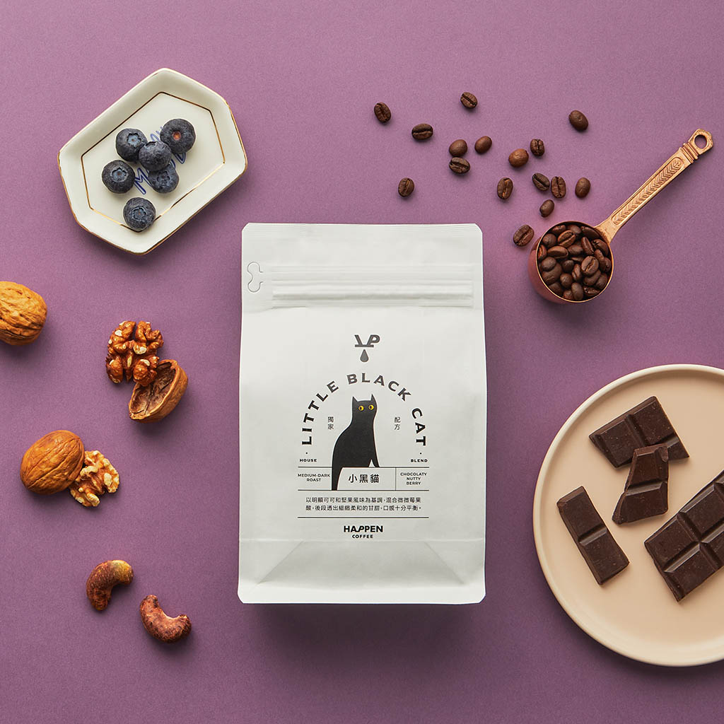 經典配方 小黑貓．中深焙 | 咖啡豆 200g