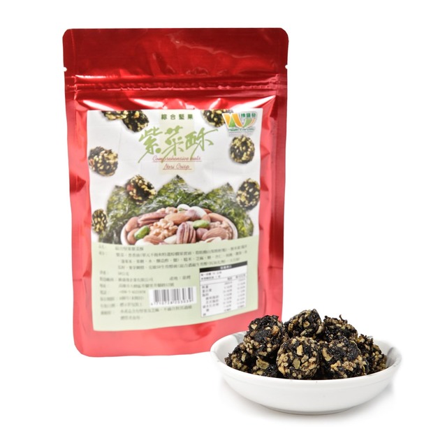 綜合堅果紫菜一口酥小丸子