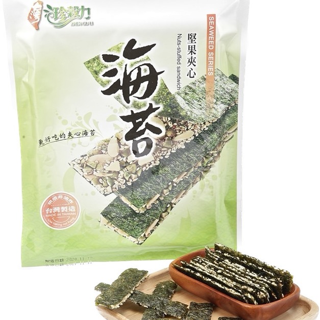 海苔夾心40g-堅果