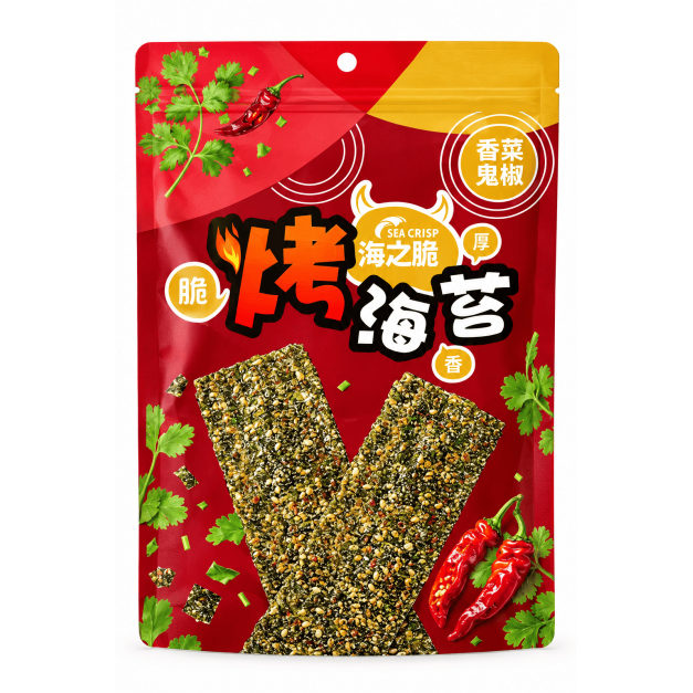 烤海苔-(香菜原味/香菜鬼椒)