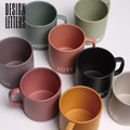 DESIGN LETTERS 雷雕文字骨瓷馬克杯350ml_2