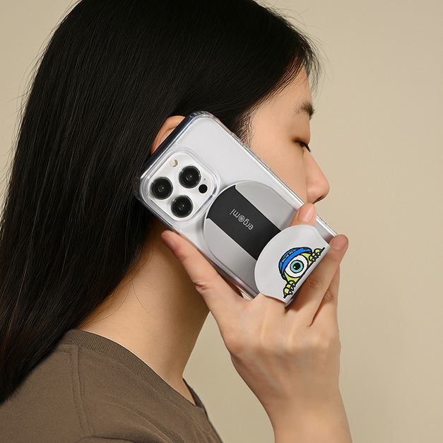 ergomi Mobius PIXAR聯名 雙磁圈多角度手機支架_大眼仔