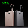 idmix 自帶USB-C線 磁吸無線充行動電源Q10L_9