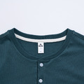 經典短袖亨利衫-湖泊藍_3