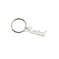 925純銀｜中/英文字姓名．鑰匙圈訂做 SLMz301A