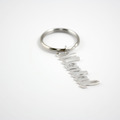 925純銀｜中/英文字姓名．鑰匙圈訂做 SLMz301A_1