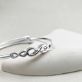 999足銀｜愛的無限循環伸縮手環 b9999910-3_2