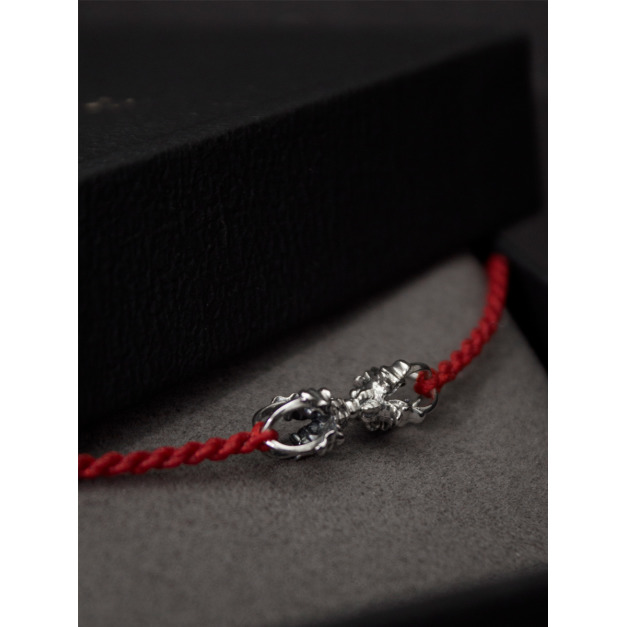 925純銀｜避穢金剛紅線手鍊 9BW0032
