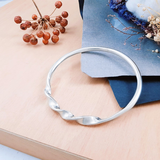 手作｜連結幸福純銀手環