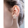 925純銀｜守護著你十二星座蘭花耳飾 SLOe09_2