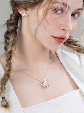 925純銀｜跳舞蘭單墜 SLOp10